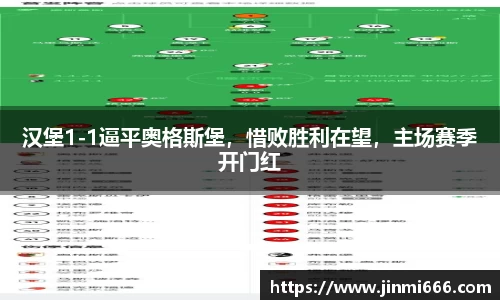 汉堡1-1逼平奥格斯堡，惜败胜利在望，主场赛季开门红