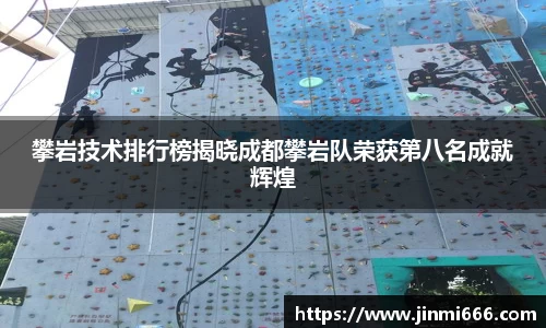 攀岩技术排行榜揭晓成都攀岩队荣获第八名成就辉煌